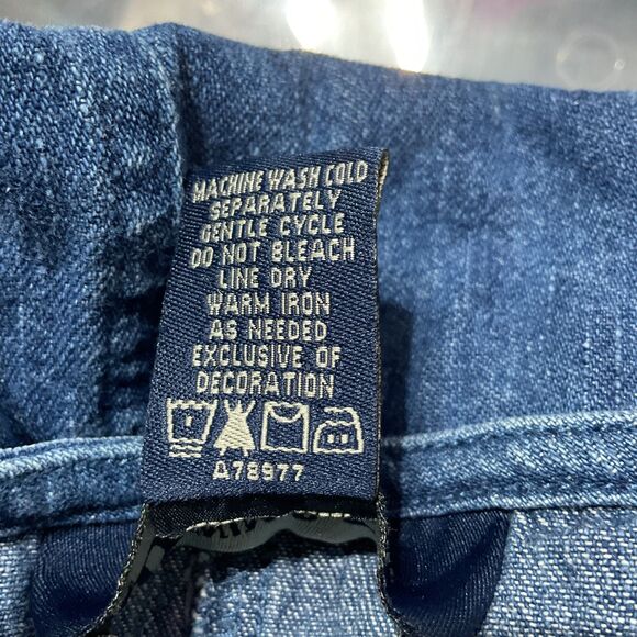 Plus Size Denim Embroidered Dress Romper 3X - Picture 8 of 8